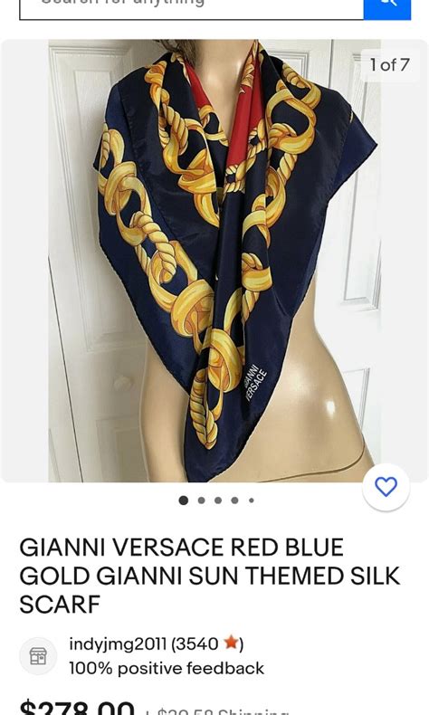 versace head scarf dupe|gianni versace silk scarf.